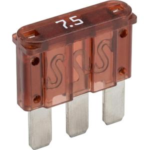 Plosnati osigurač MIKRO III 7,5 A 10 kom.