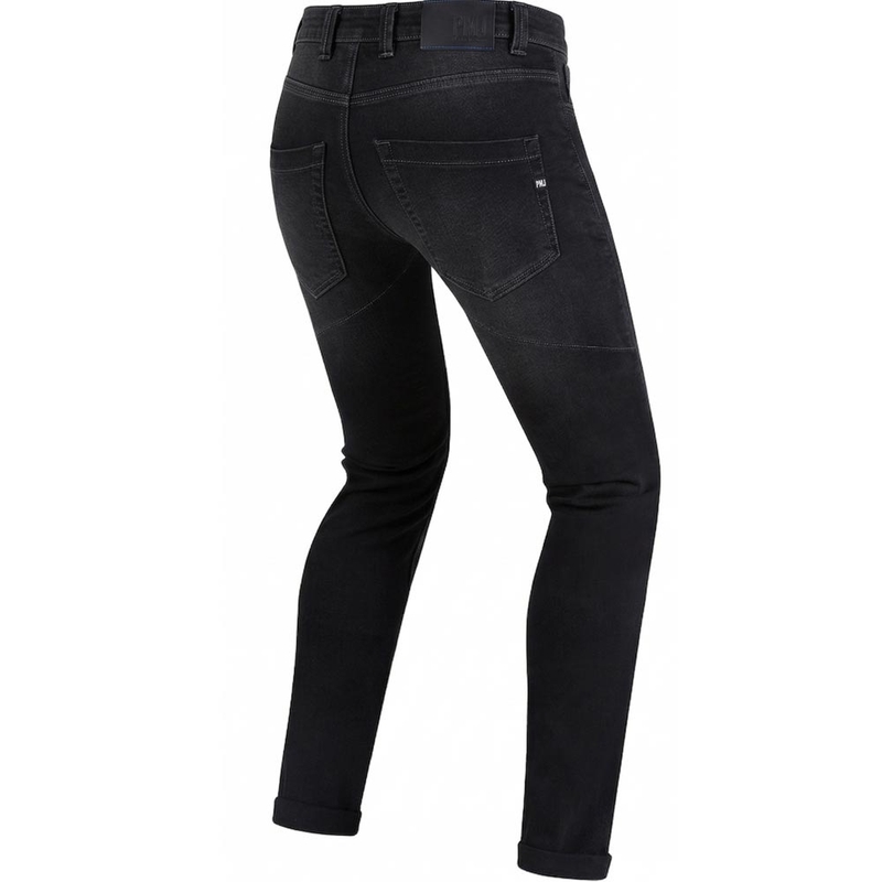 Motorističke traperice PMJ Caferacer Legend crne