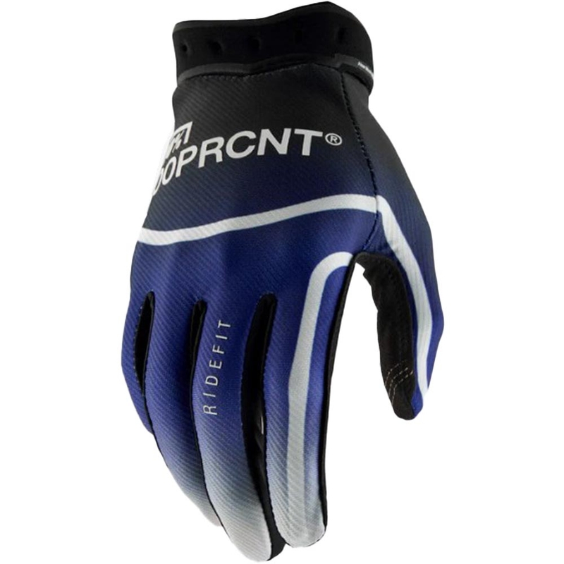 Motokros rukavice 100% Ridefit plave