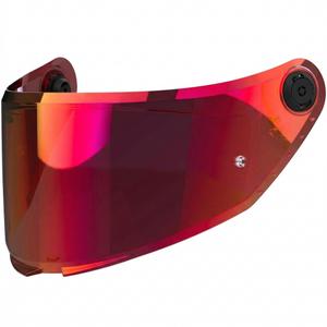 Crveni iridijev vizir MT-V-14B MAX VISION za motociklističke kacige MT Targo S, Revenge 2 S i Hummer S