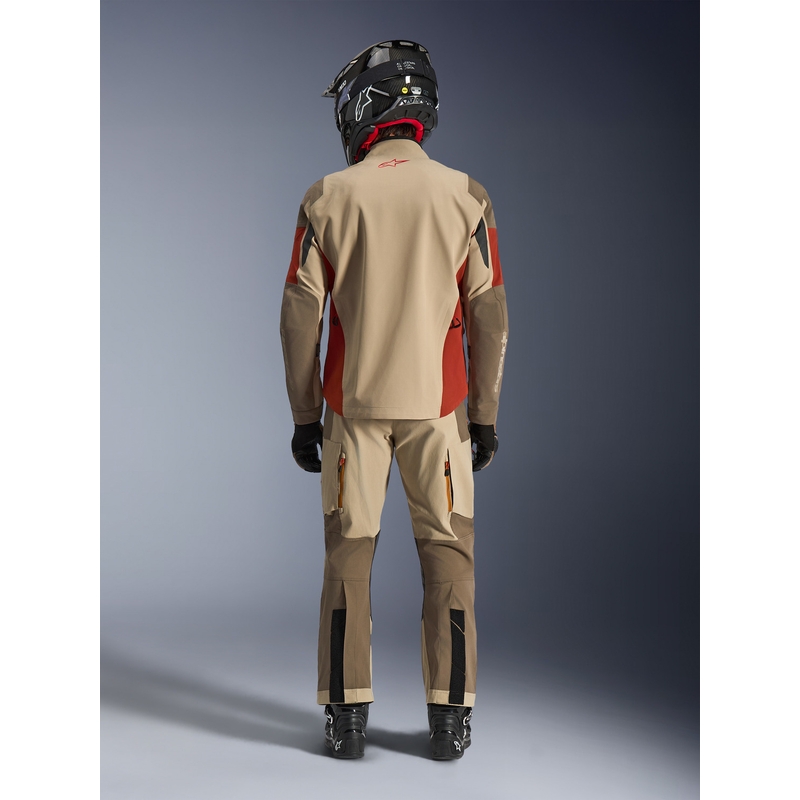 Alpinestars Maxdura Drystar XF motociklistička jakna smeđe-narančasta