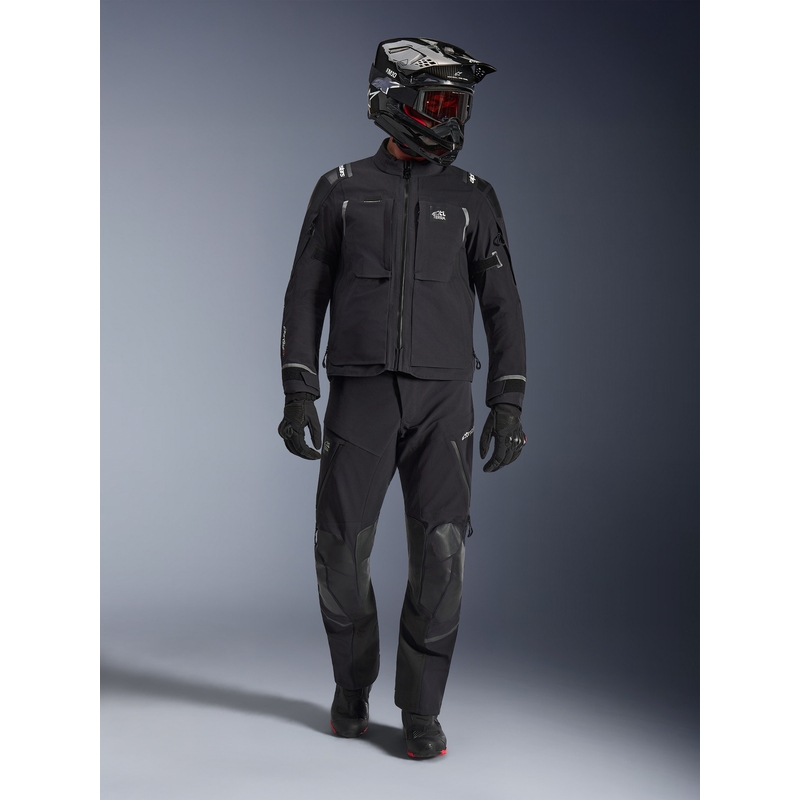Alpinestars Andes PRO Drystar XF motociklistička jakna crno-tamno siva