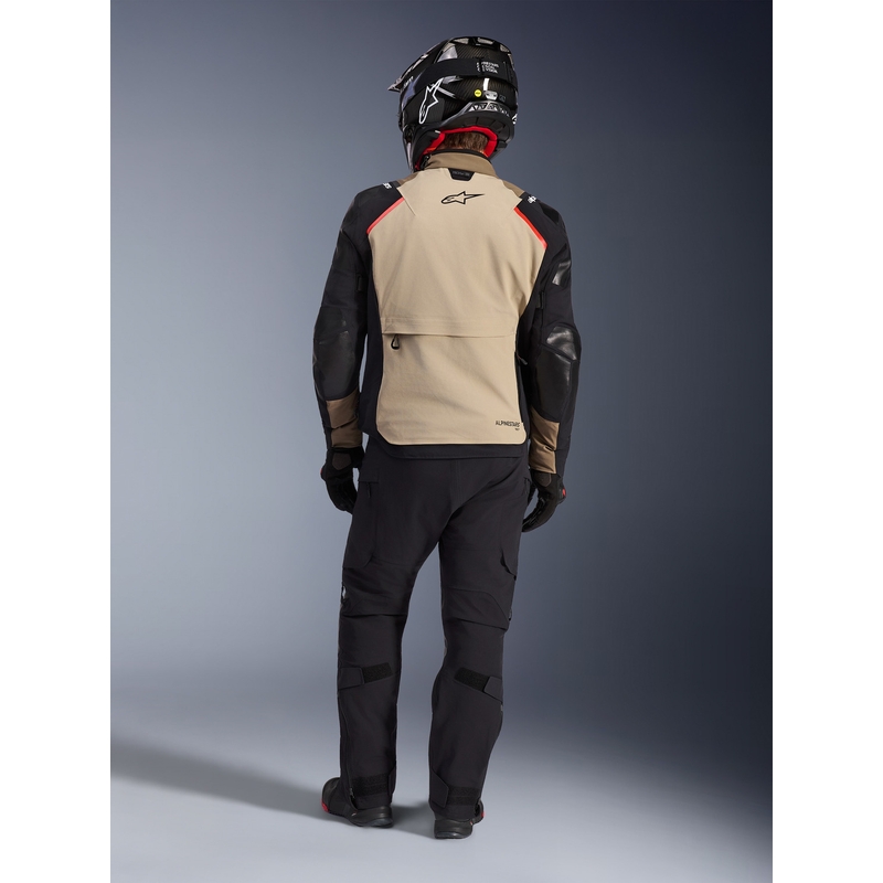 Alpinestars Andes PRO Drystar XF motociklistička jakna smeđe-crno-narančasta
