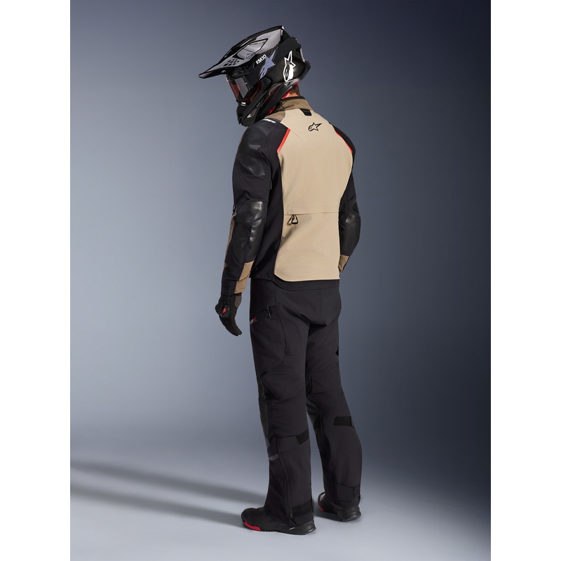 Alpinestars Andes PRO Drystar XF motociklistička jakna smeđe-crno-narančasta