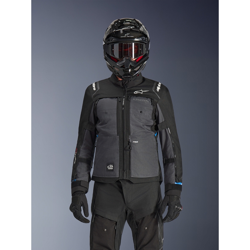 Alpinestars Cusco Drystar motociklistička jakna crno-tamno siva