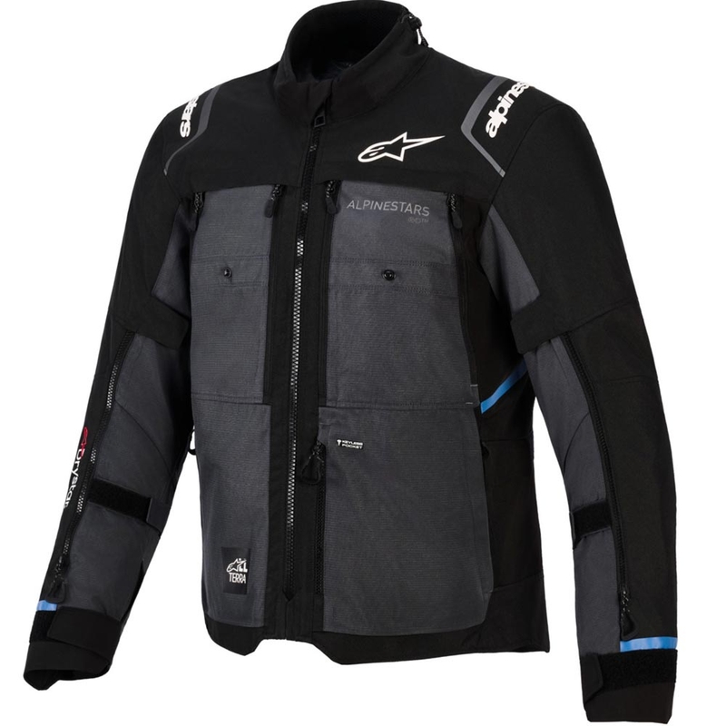 Alpinestars Cusco Drystar motociklistička jakna crno-tamno siva