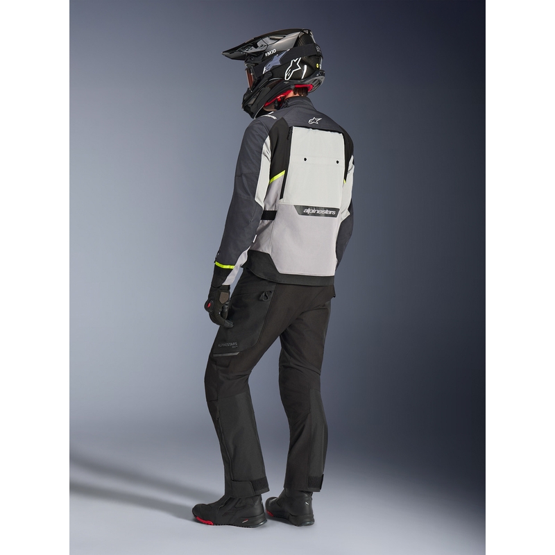 Alpinestars Cusco Drystar motociklistička jakna svijetlosiva-svijetloplava-tamnoplava