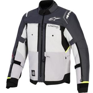 Alpinestars Cusco Drystar motociklistička jakna svijetlosiva-svijetloplava-tamnoplava