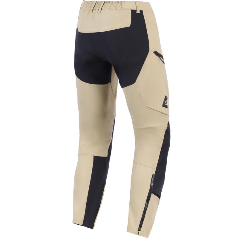 Alpinestars Explore AST motociklističke hlače svijetlosmeđe-crne