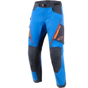 Alpinestars Maxdura Dual motociklističke hlače plavo-tamno sive-narančaste