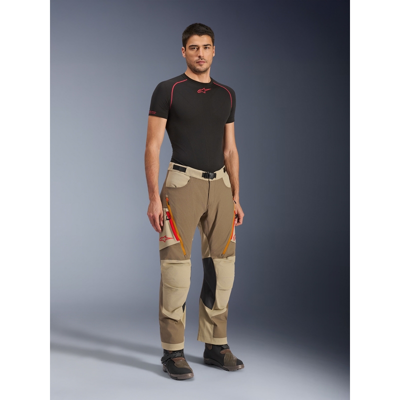 Alpinestars Maxdura Dual motociklističke hlače svijetlosmeđe boje