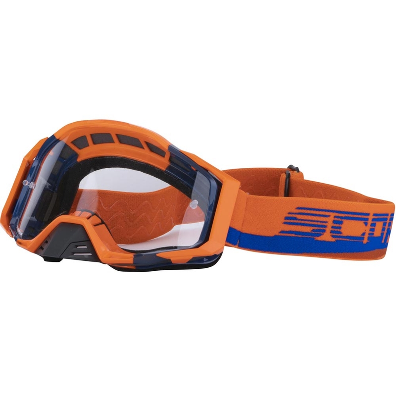 Scorpion MX Mask narančasto-plave motokros naočale