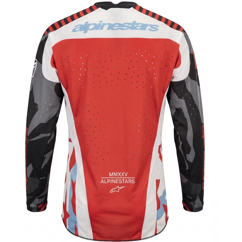 Alpinestars Techstar limited edition Beast Coast motocross dres sivo-crno-narančaste boje