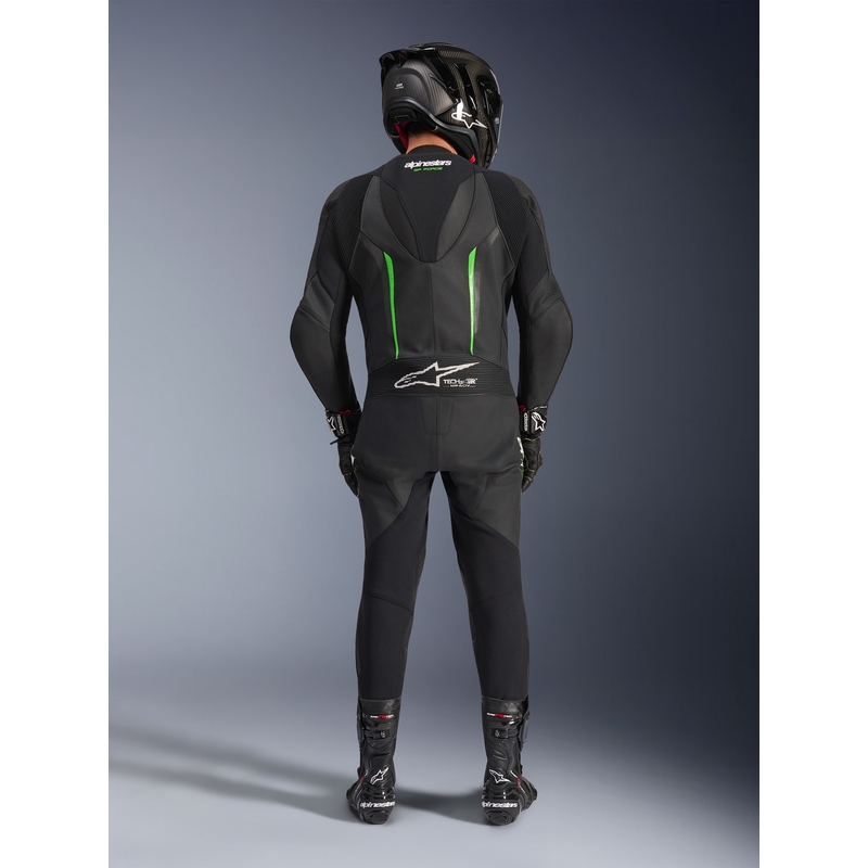 Alpinestars GP FORCE V2 jednodijelno motociklističko odijelo crno-zeleno