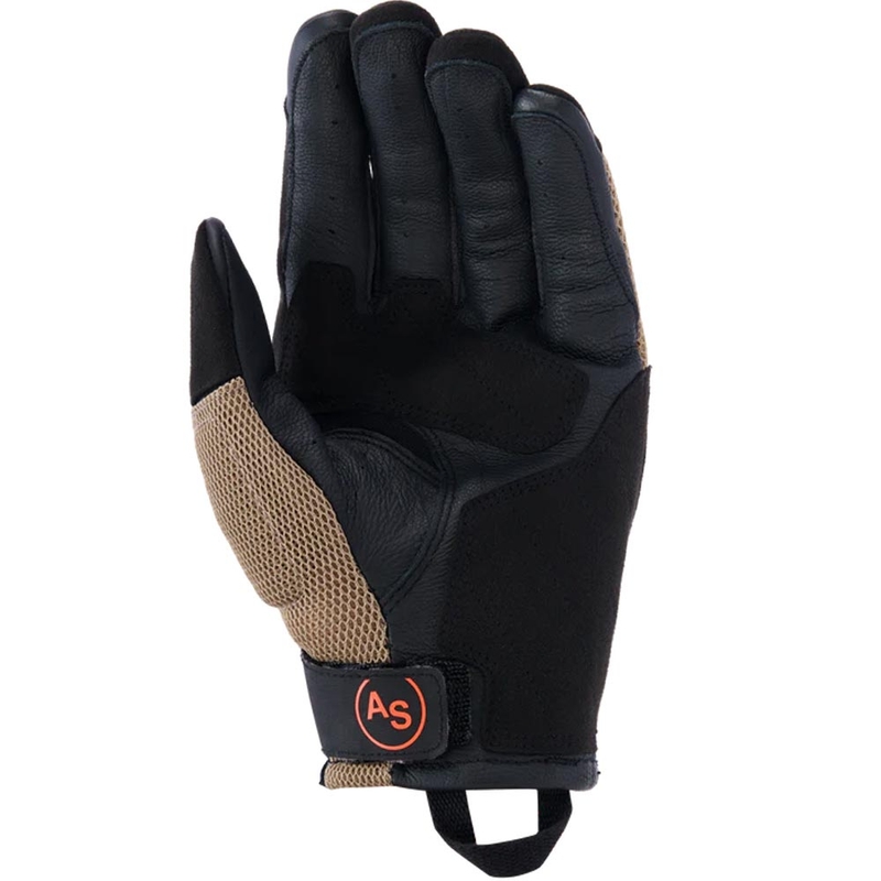 Alpinestars Manti Air motociklističke rukavice tamno kaki-crne-fluo narančaste