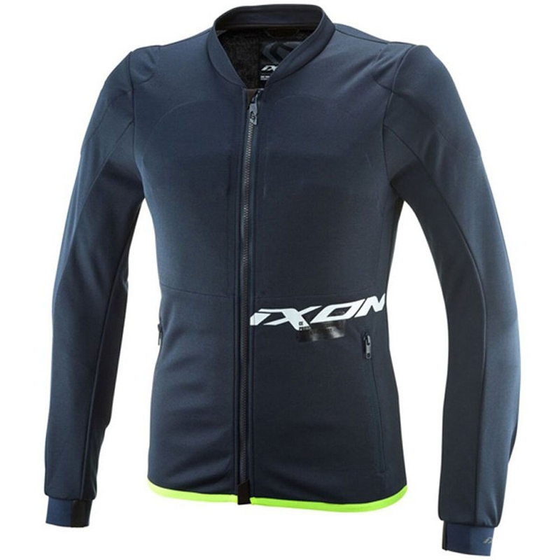 IXON Arma motociklistička majica s kapuljačom plavo-bijelo-fluo žuta