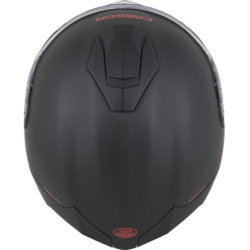 Cassida Integral GT 2.1 Jawa Solid integralna motociklistička kaciga mat crno-sjajno crvena