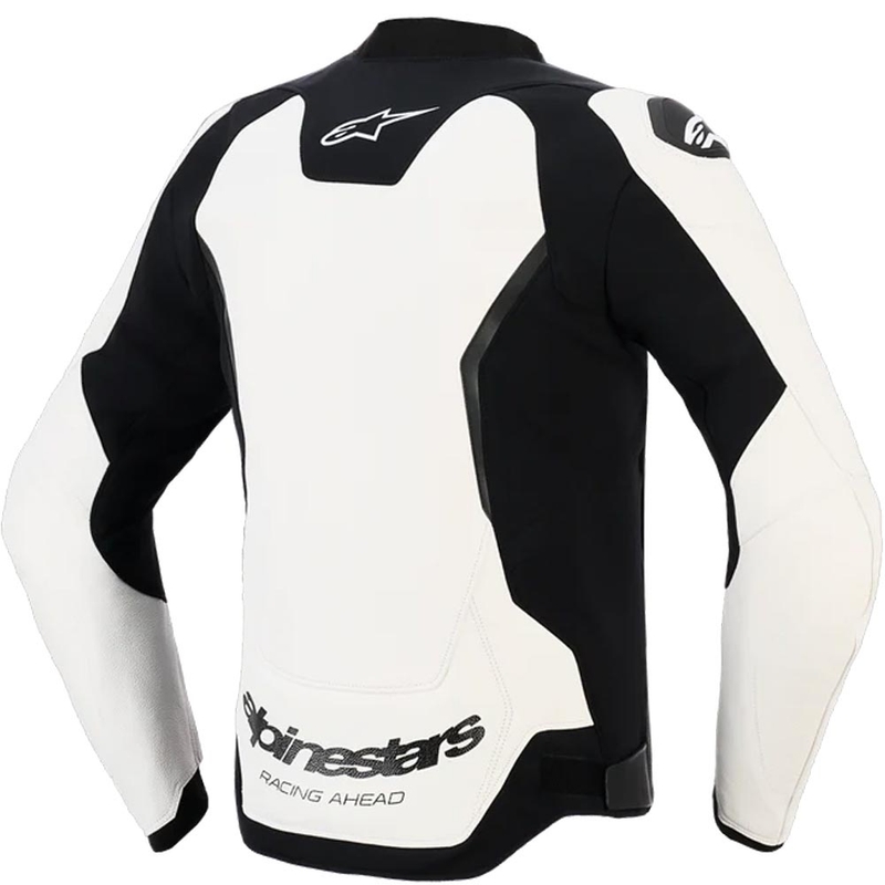 Alpinestars GP Force V2 kožna motociklistička jakna bijelo-crna