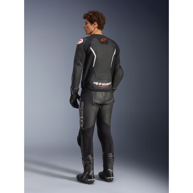 Alpinestars GP Force V2 Airflow kožna motociklistička jakna crno-bijela