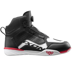 IXON Vyper WP motociklističke čizme crno-bijelo-crvene