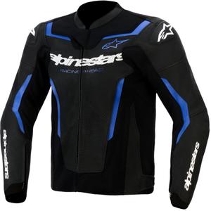 Alpinestars GP Force V2 Airflow kožna motociklistička jakna crno-metalik plava
