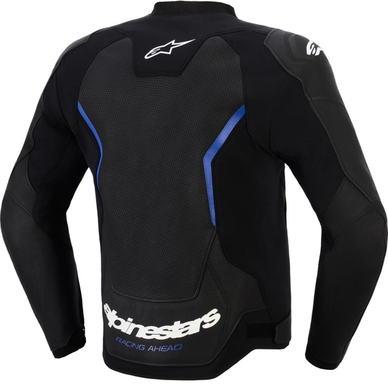 Alpinestars GP Force V2 Airflow kožna motociklistička jakna crno-metalik plava