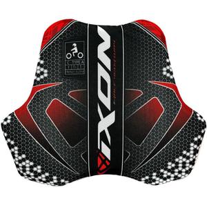 Štitnik za prsa IXON IX-RACE crno-bijelo-crveni