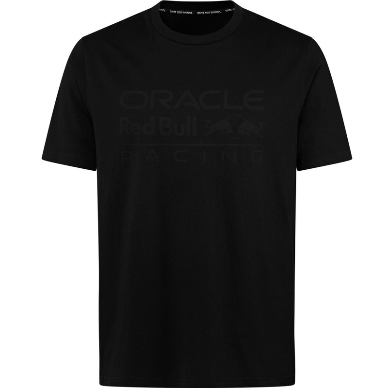 Oracle Red Bull Racing majica kratkih rukava Tonal crna