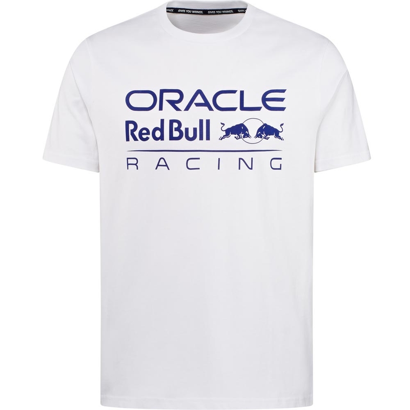 Oracle Red Bull Racing majica kratkih rukava u tonal stilu, bijela