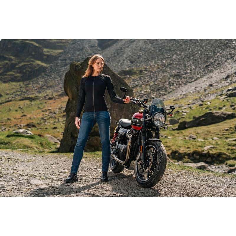 Knox Urbane PRO Mk3 ženska motociklistička jakna crna