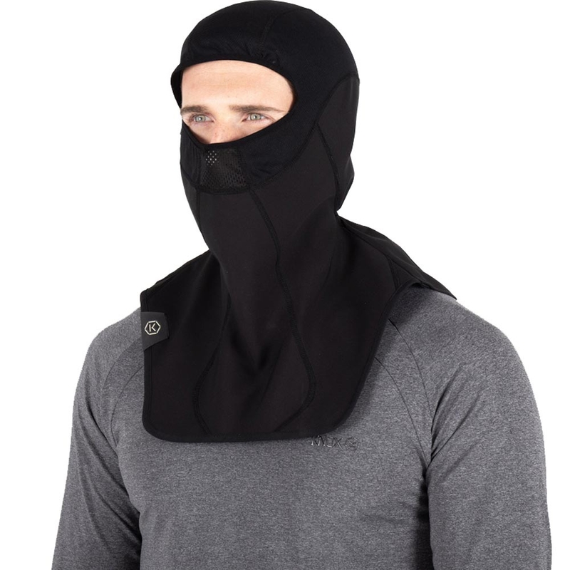 Kaciga Knox Hot Hood, crna, s kapuljačom