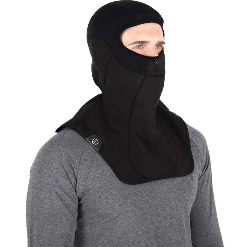 Kaciga Knox Hot Hood, crna, s kapuljačom