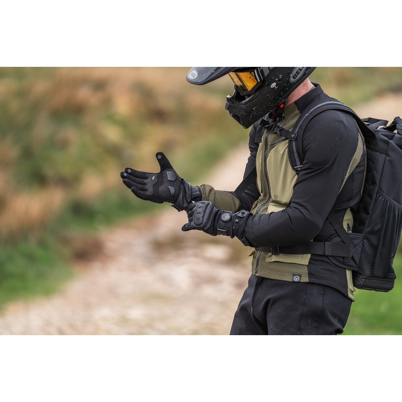Knox Orsa Textile OR4 motociklističke rukavice crne boje