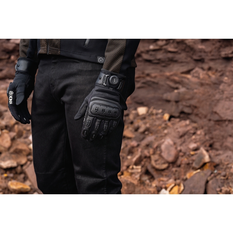 Knox Orsa Textile OR4 motociklističke rukavice crne boje