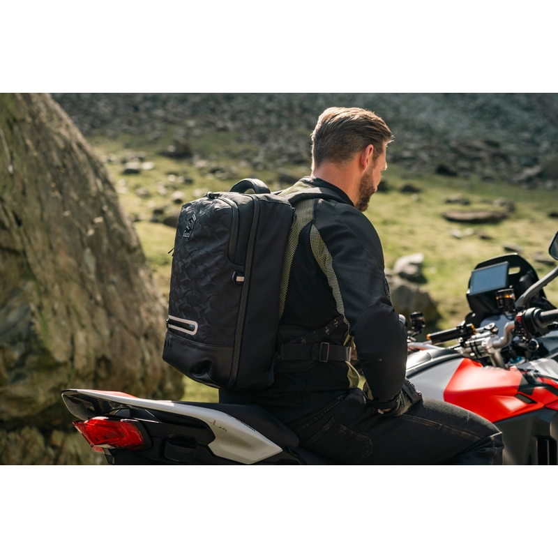 Knox Eda Every Day Adventure motociklistički ruksak 25 l crni
