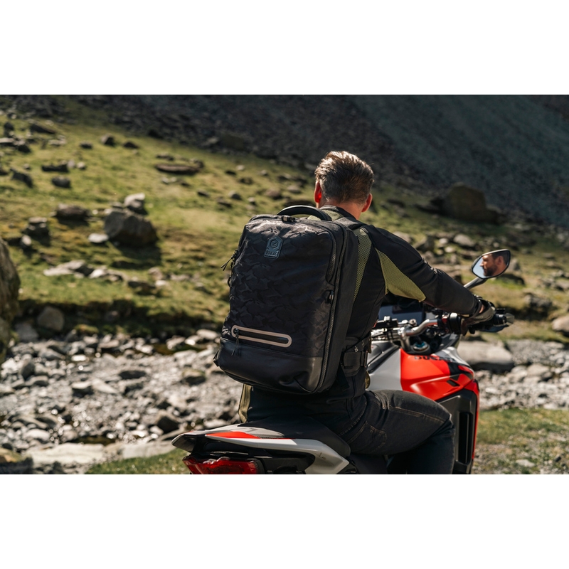 Knox Eda Every Day Adventure motociklistički ruksak 25 l crni