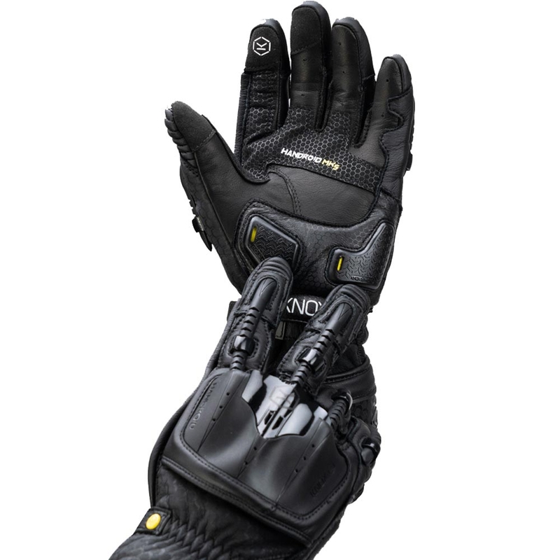 Knox Handroid All Black Mk5 Motociklističke Rukavice Crne