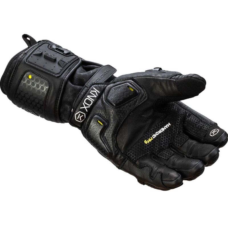 Knox Handroid All Black Mk5 Motociklističke Rukavice Crne