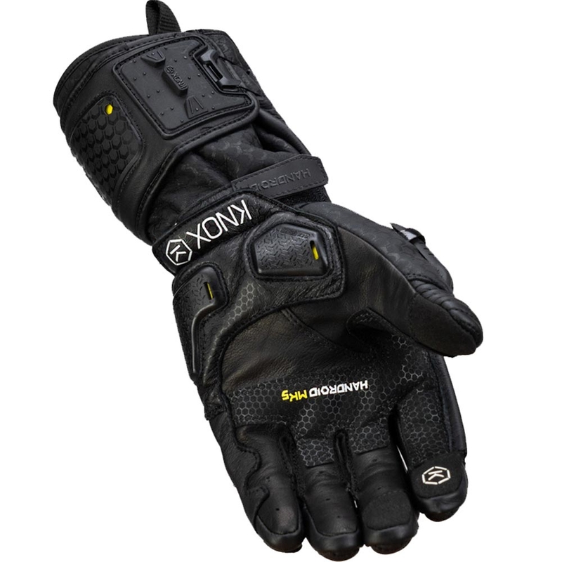 Knox Handroid All Black Mk5 Motociklističke Rukavice Crne