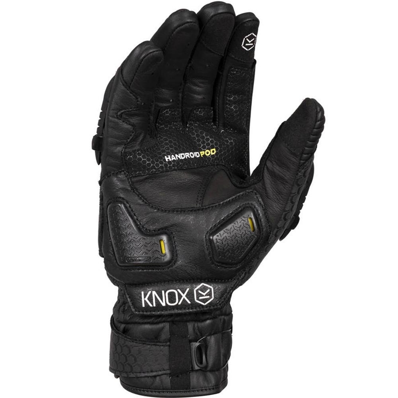Knox Hand Armour Handroid POD Motociklističke rukavice All Black Mk5, crne