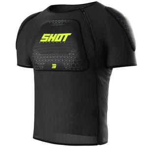Dječja zaštita za tijelo Shot Airlight T-Shirt crno-fluo žuta