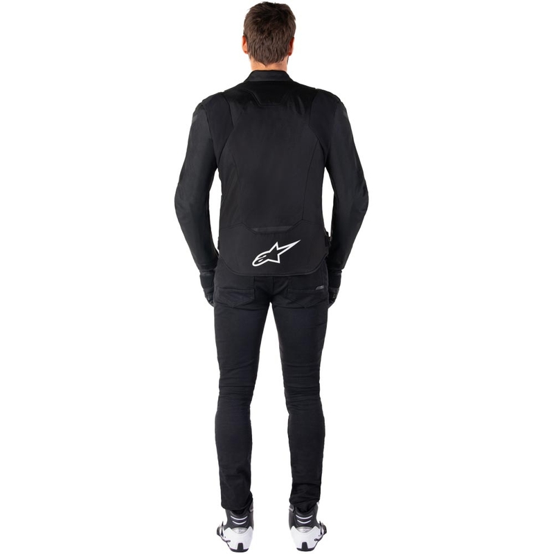 Alpinestars T-JAWS V4 Vodootporna motociklistička jakna crno-bijela