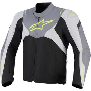 Alpinestars T-JAWS V4 Vodootporna motociklistička jakna Crna-Svijetlosiva-Siva