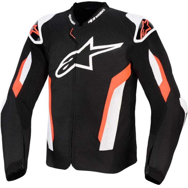 Alpinestars T-GP AIR motociklistička jakna crno-fluo crvena