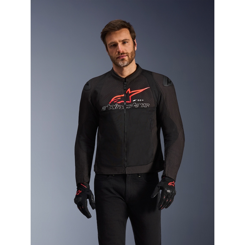 Alpinestars SMX Air motociklistička jakna crno-crveno-bijela