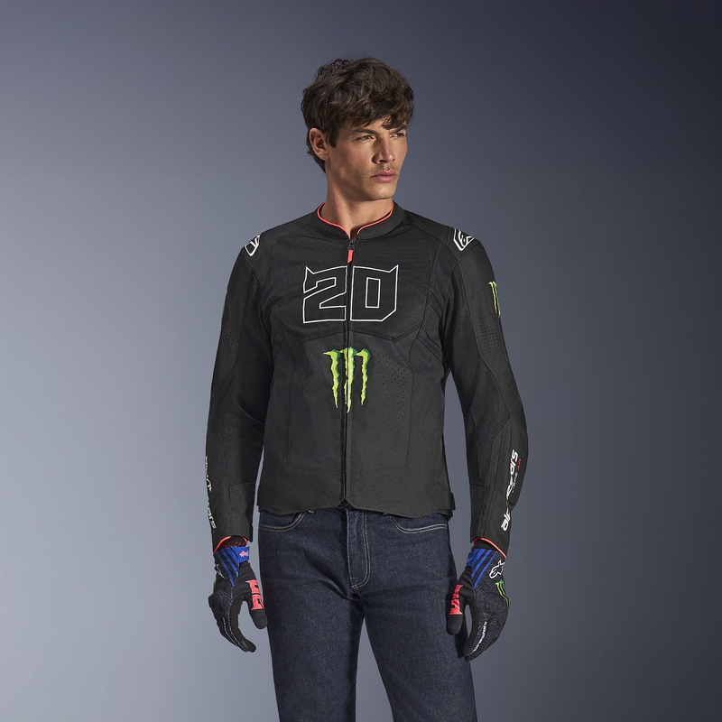 Alpinestars T-SPS Air V2 Monster FQ20 motociklistička jakna crno-bijela kolekcija