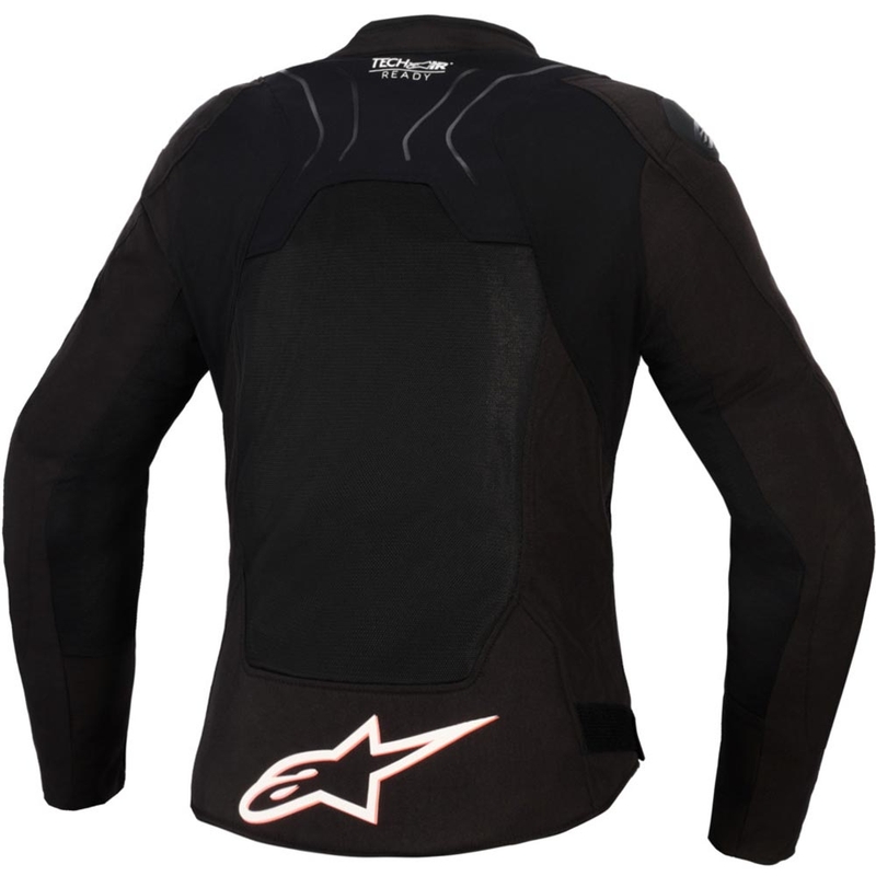 Alpinestars Stella SMX Air ženska motociklistička jakna crno-bijelo-fluo crvena
