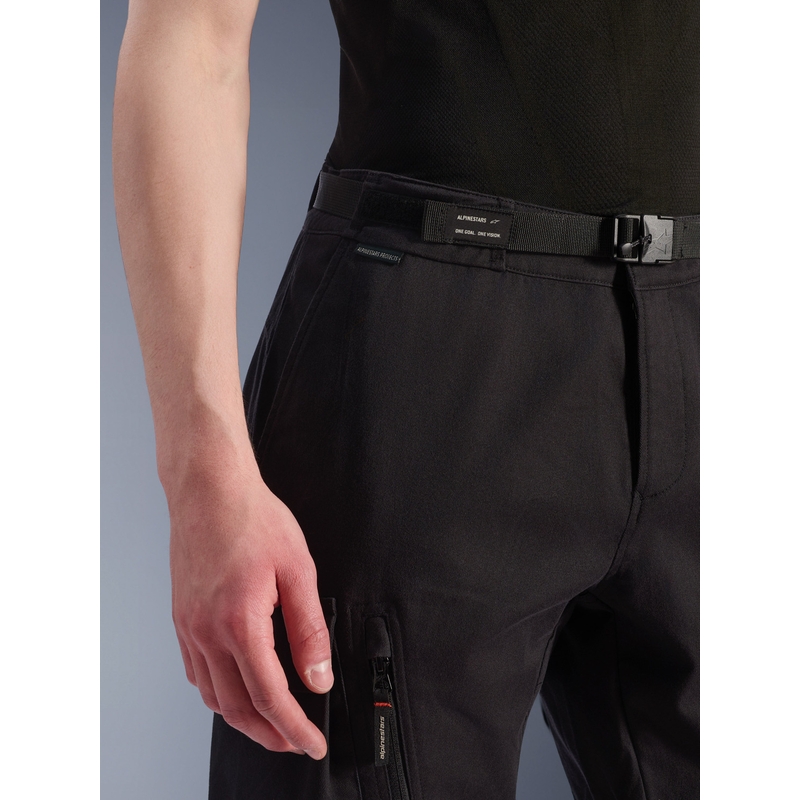 Alpinestars Flex-AST Cargo motociklističke hlače crno-crne