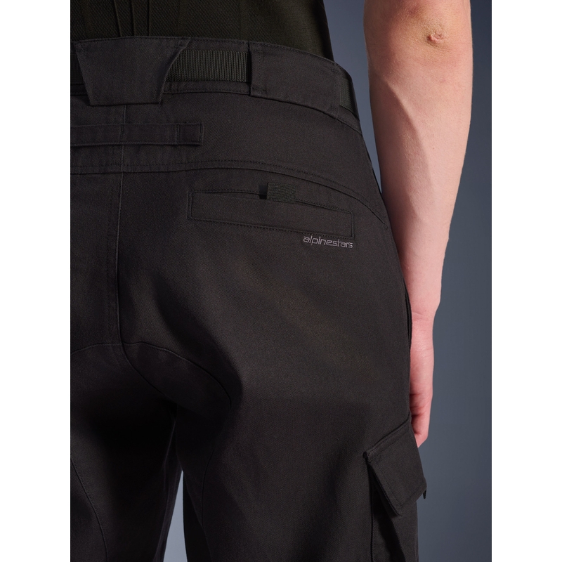 Alpinestars Flex-AST Cargo motociklističke hlače crno-crne