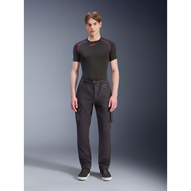 Alpinestars Flex-AST Cargo motociklističke hlače crno-crne